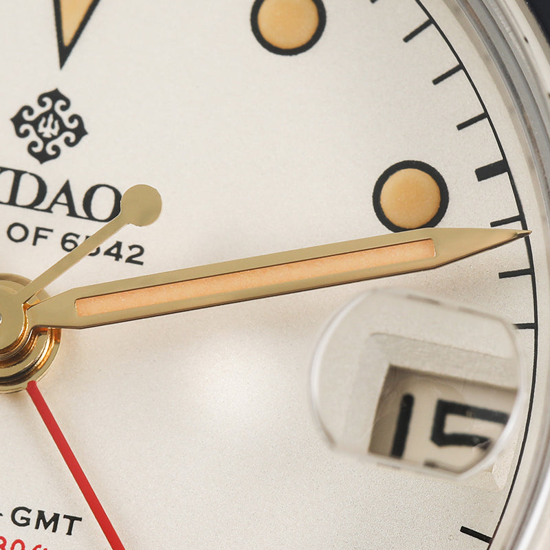 IXDAO 6542 Vintage 38MM NH34 GMT 904L Automatic Dive Watch
