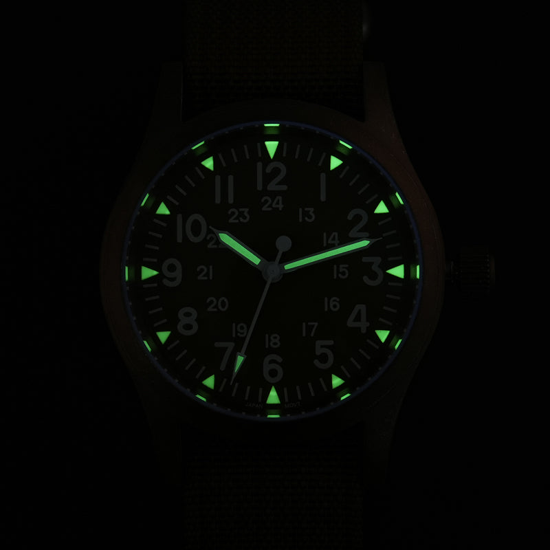 Militado ML05 38mm VH31 Vintage Bronze Watch