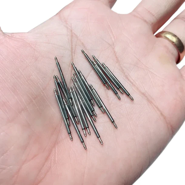 10PCS Dia 1.5/1.8mm Spring Bars for 18/20/22mm Watch Strap