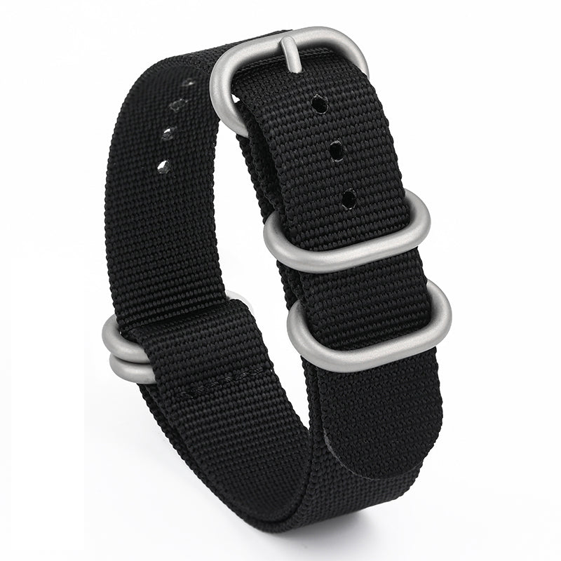 Thick Premium Woven Nylon Military Watch Strap Band
