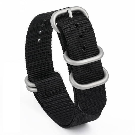 Thick Premium Woven Nylon Military Watch Strap Band