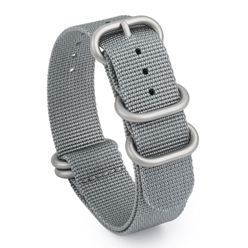 Thick Premium Woven Nylon Military Watch Strap Band