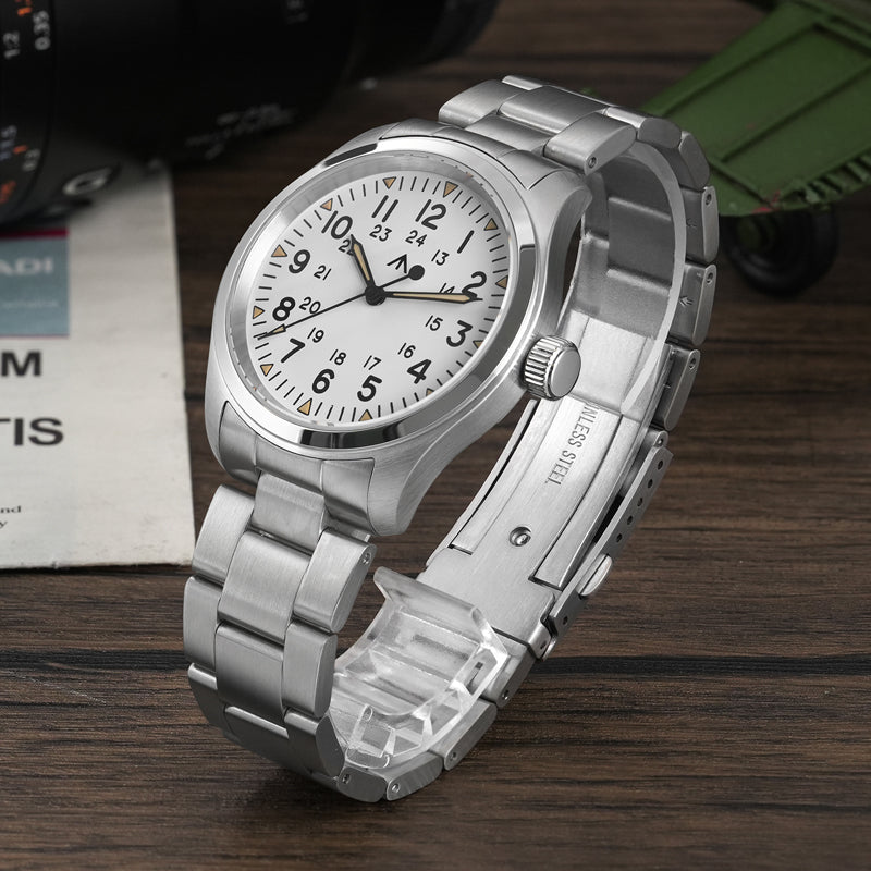 ★UK Warehouse★Militado VH31 38mm Field Watch ML08
