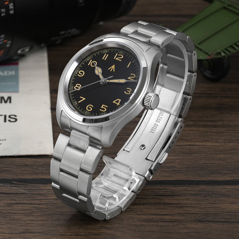 ★UK Warehouse★Militado VH31 38mm Field Watch ML08