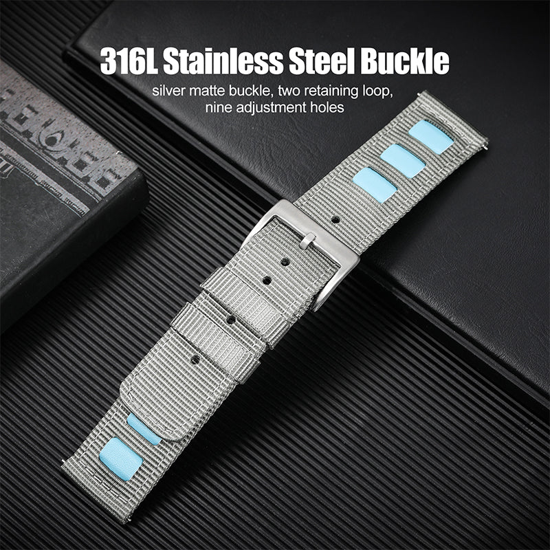 Fast release fashion nylon fabric strap
