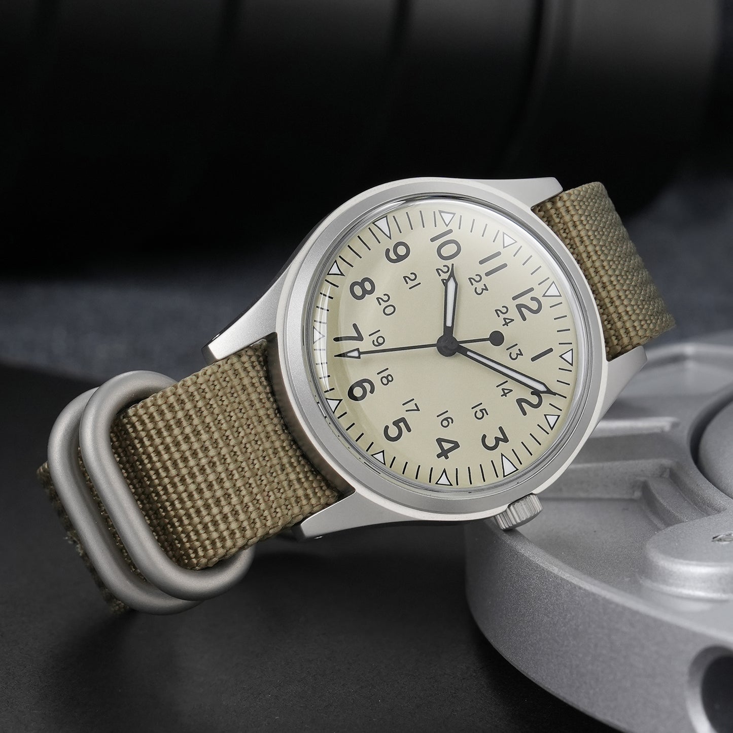 Militado ML07 VH31 36mm Field Watch