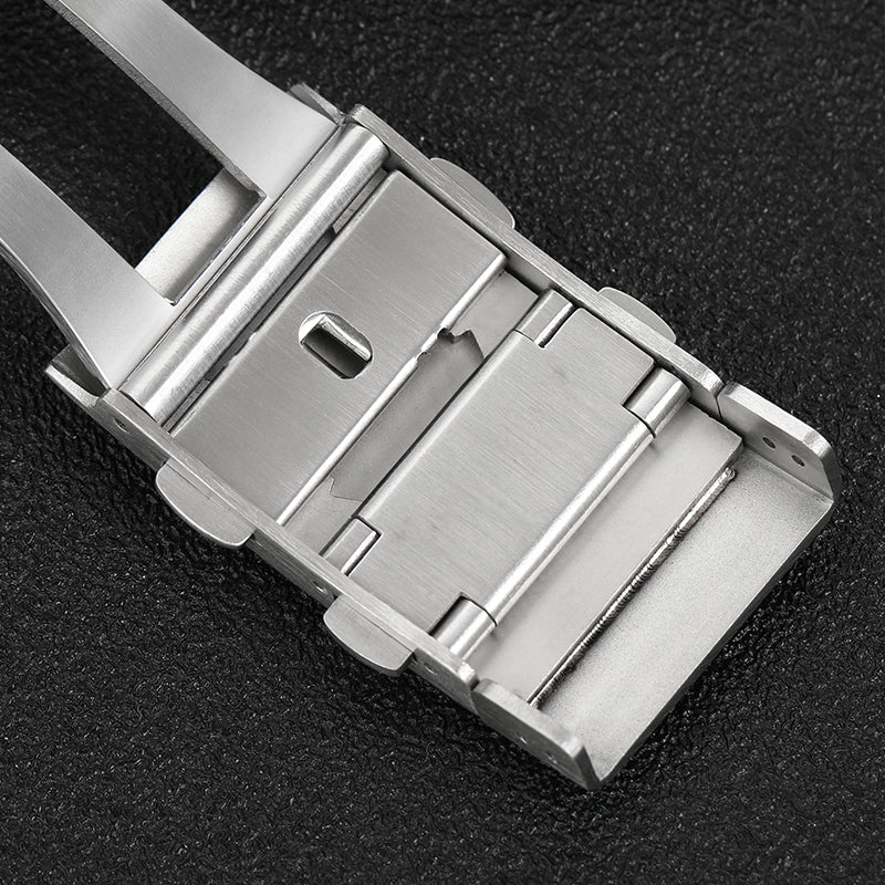 316L Stainless Steel 18mm 20mm 22mm Entendable Adjustable Folding Watch Buckle
