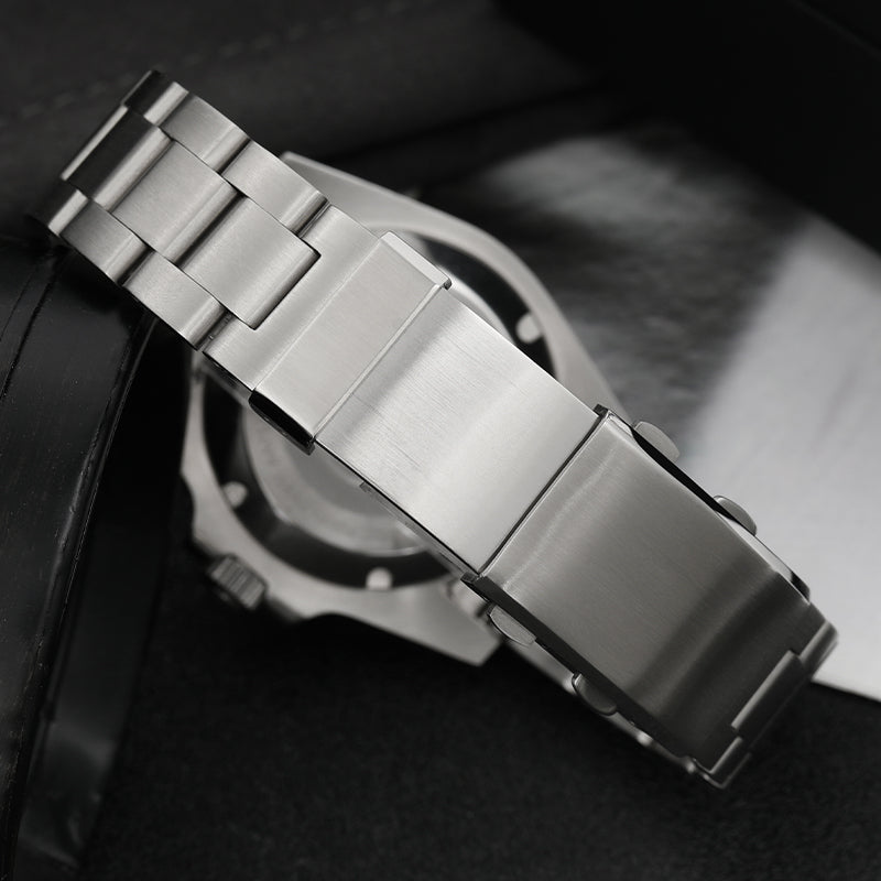 316L Stainless Steel 18mm 20mm 22mm Entendable Adjustable Folding Watch Buckle