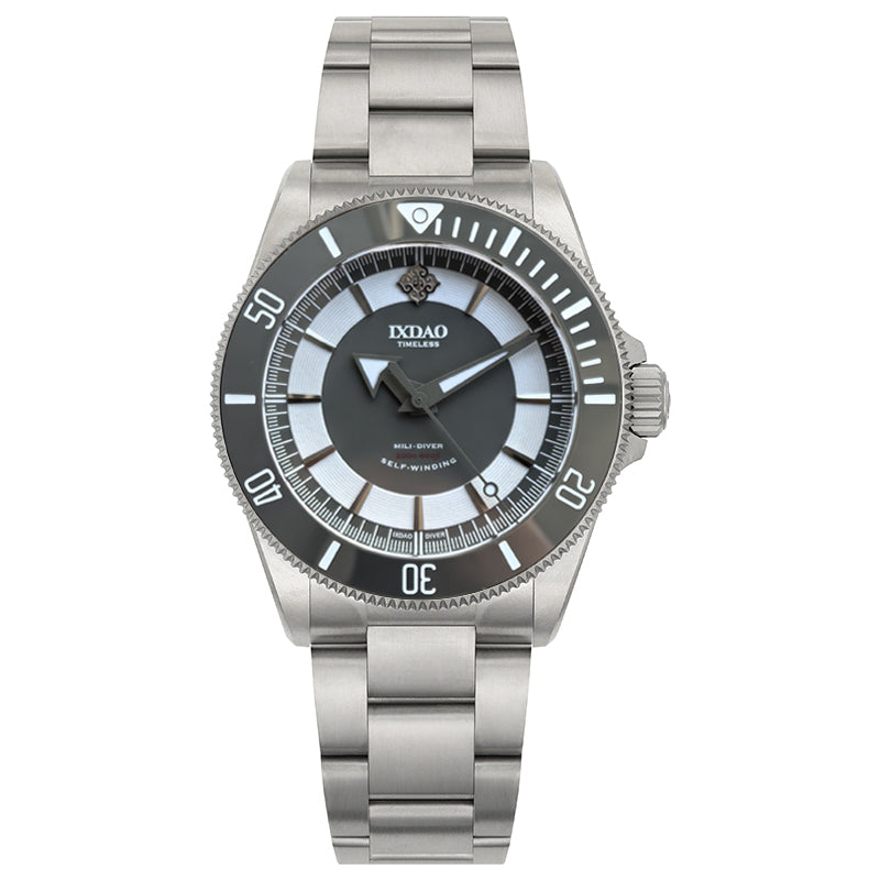 IXDAO Titanium 39mm Automatic Dive Watch-Gradient brown