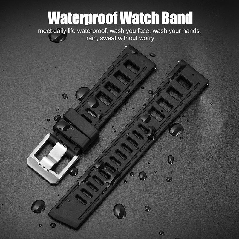 Premium Grade Rubber Dive WatchStrap