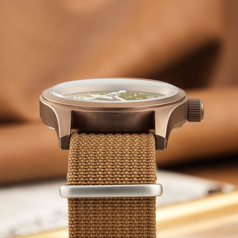 Militado ML05 38mm VH31 Vintage Bronze Watch