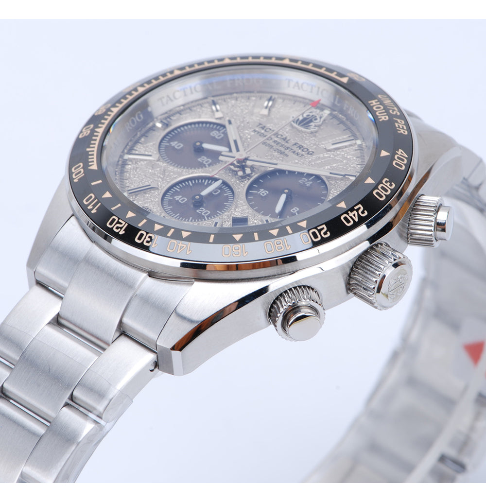 UK Warehouse ▪ Tactical Frog VS75 Solar Chronograph Watch V1 with Calendar