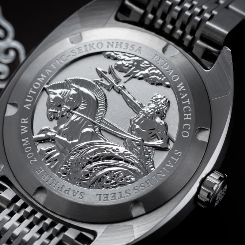 ★New Arrival★IXDAO Abyssal Dragon 39.5mm NH35A Automatic  Dive Watch(复制) IXDAO Watch Official Store