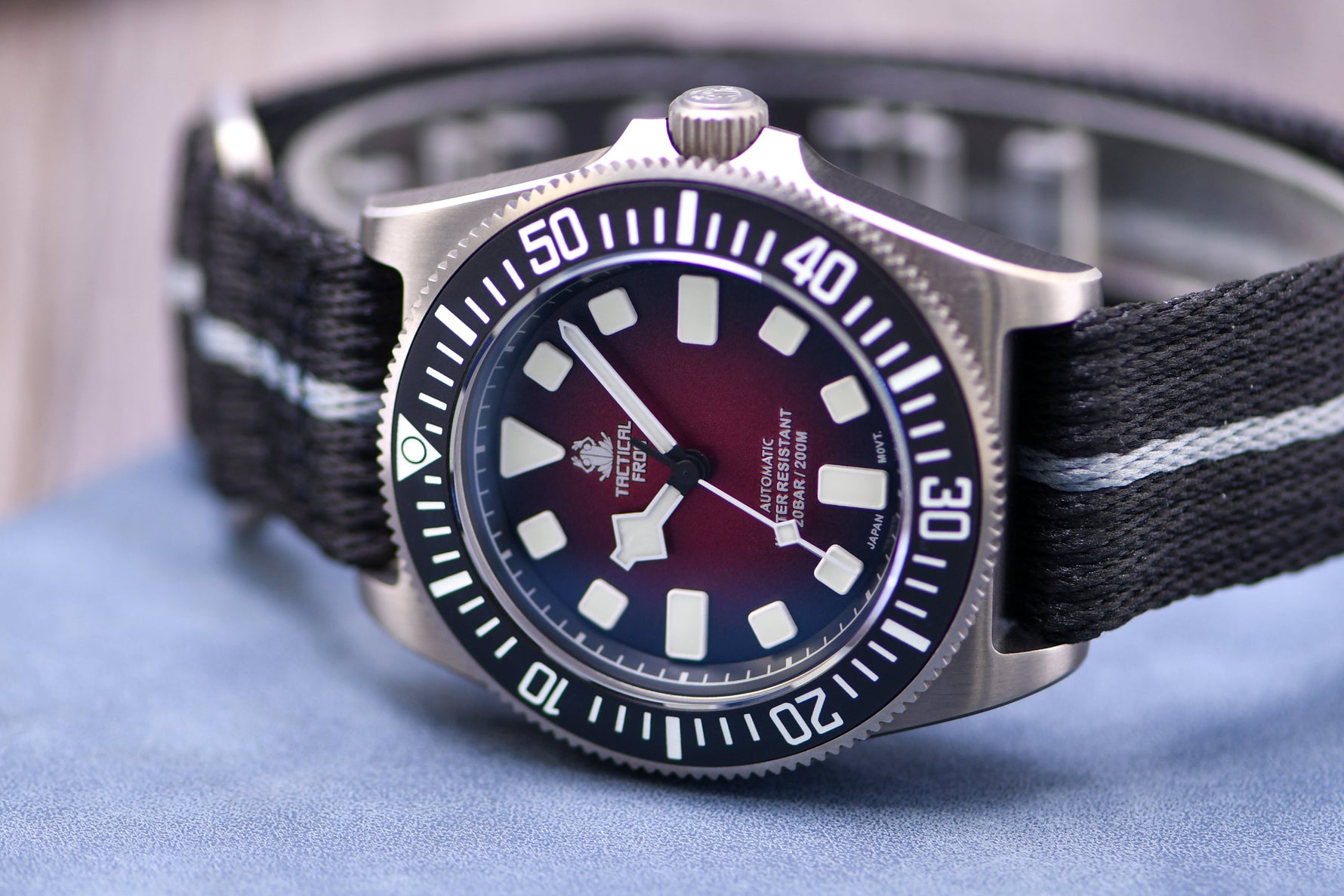 Tactical Frog Titanium FX-Diving Watch NH35 Movement