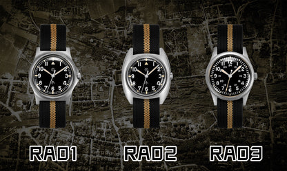 Rdunae RA02 W10 Retro Military Watch