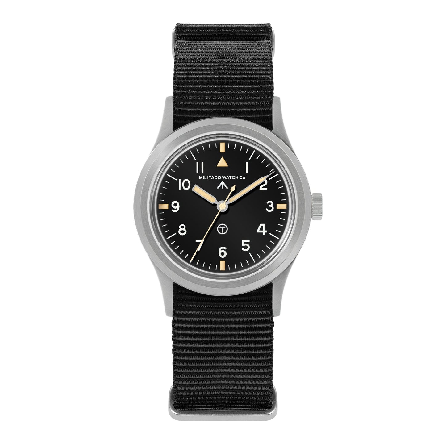 Militado 36mm Retro Military Watch VH31/VH65 Sweeping Hand ML14 V2