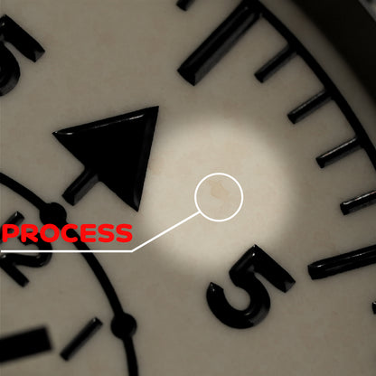 Militado 37mm Sapphire Crystal Retro Flieger Pilot Watch Ml10 V2