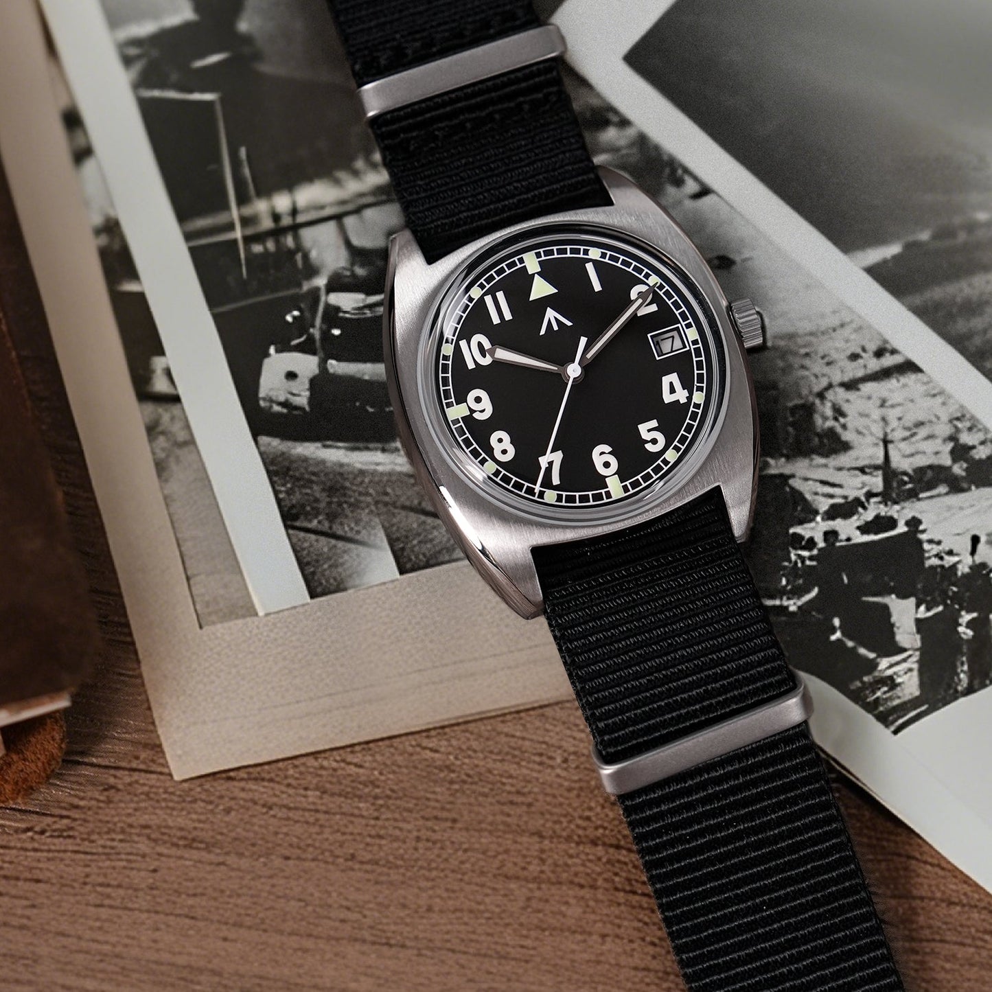Militado Vintage 36mm Military Watch W10 Remake ML17