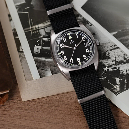 Militado Vintage 36mm Military Watch W10 Remake ML17
