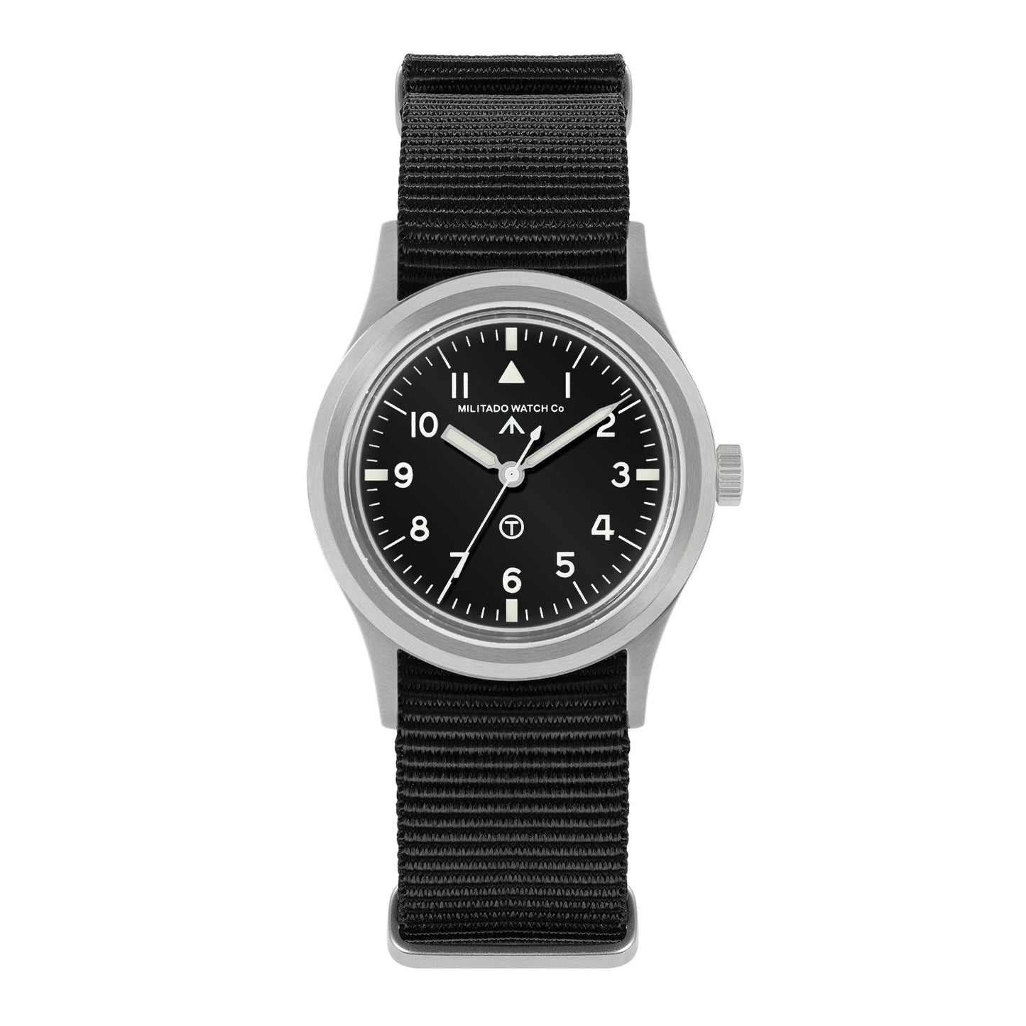 Militado 36mm Retro Military Watch VH31/VH65 Sweeping Hand ML14 V2