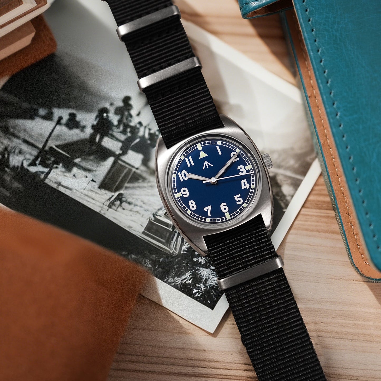 Militado Vintage 36mm Military Watch W10 Remake ML17
