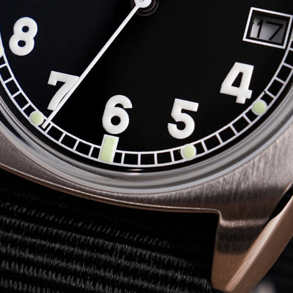 Militado Vintage 36mm Military Watch W10 Remake ML17