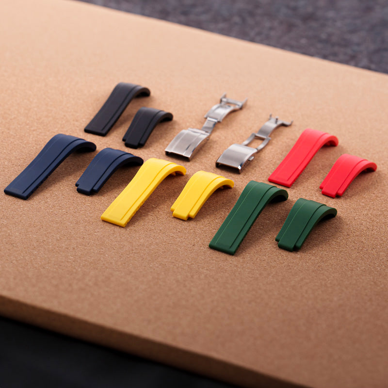 Cut-to-Size TPU Rubber Watch Strap