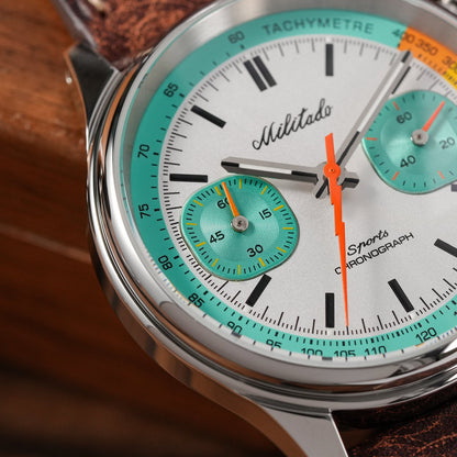 Militado Miyota 6S21 Chronograph Watch 40mm Men Watch ML23