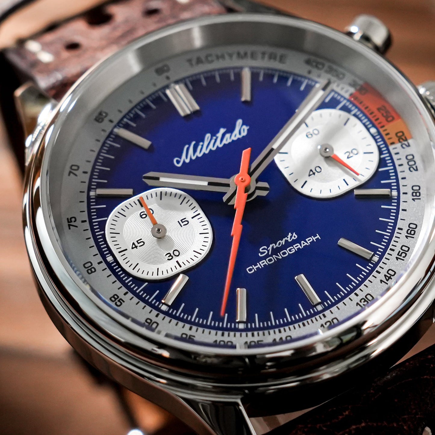 Militado Miyota 6S21 Chronograph Watch 40mm Men Watch ML23
