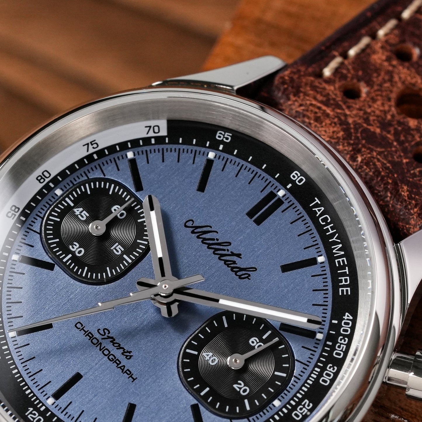 Militado Miyota 6S21 Chronograph Watch 40mm Men Watch ML23