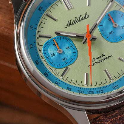 Militado Miyota 6S21 Chronograph Watch 40mm Men Watch ML23