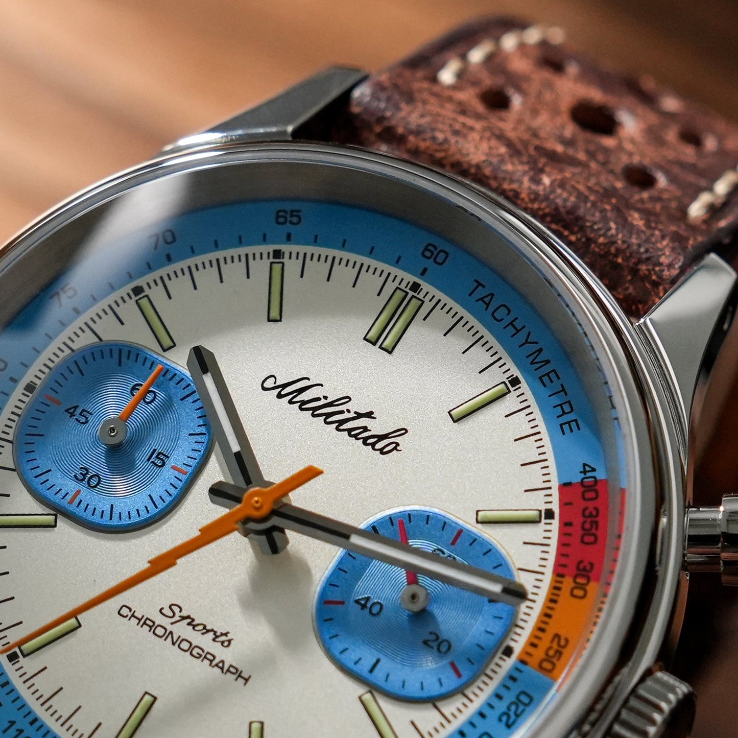 Militado Miyota 6S21 Chronograph Watch 40mm Men Watch ML23
