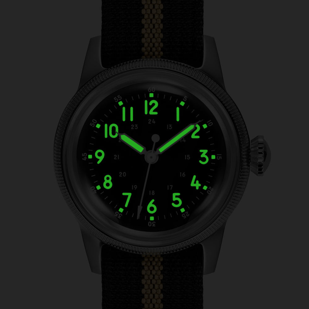 Rdunae RA05 36mm Retro Field Quartz Watch