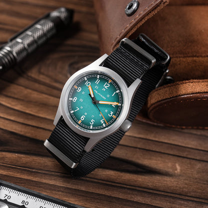 Militado 38mm Military Watch VH31 Sweeping Hand Movt Watch ML24