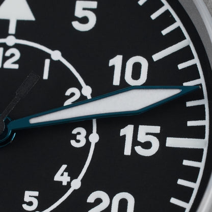 Militado 37mm Sapphire Crystal Retro Flieger Pilot Watch Ml10 V2