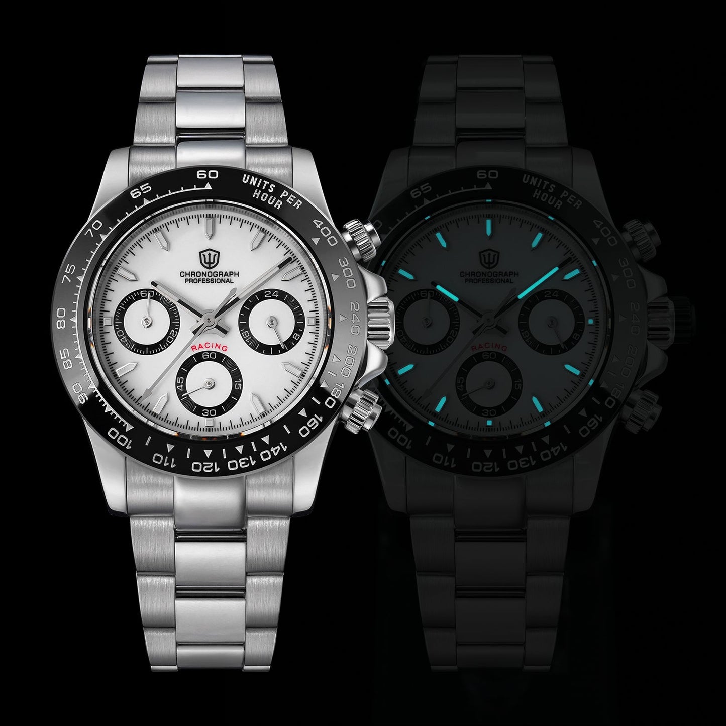 Watchdives WD16500 38mm VK63 Chronograph Watch V2