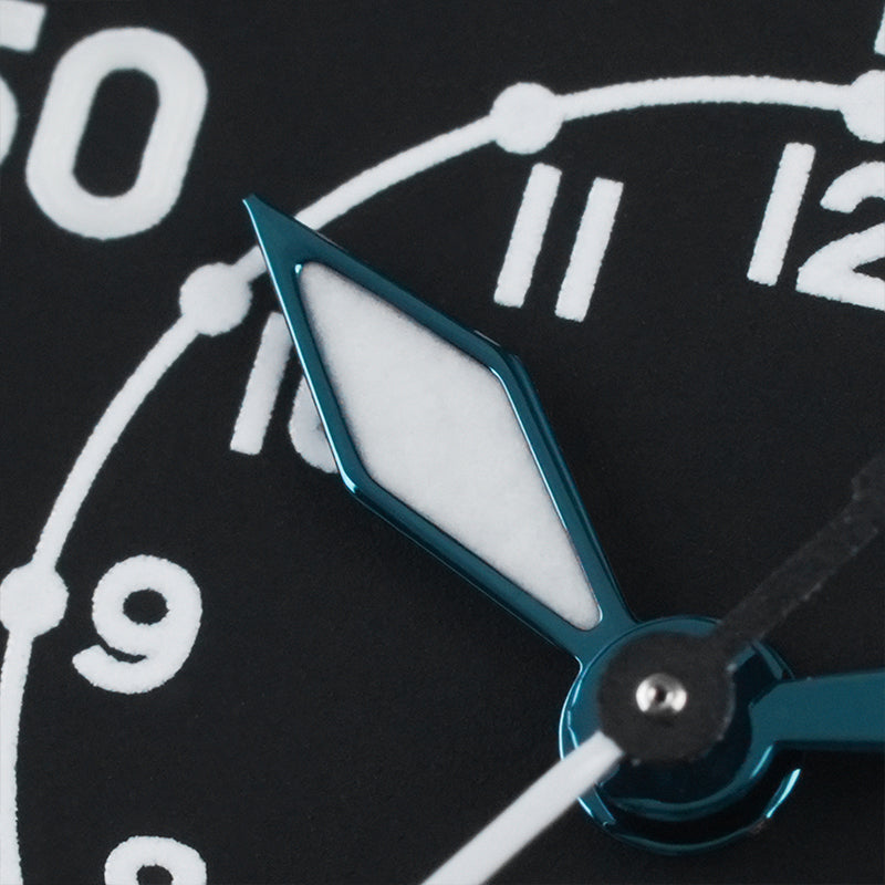 Militado 37mm Sapphire Crystal Retro Flieger Pilot Watch Ml10 V2