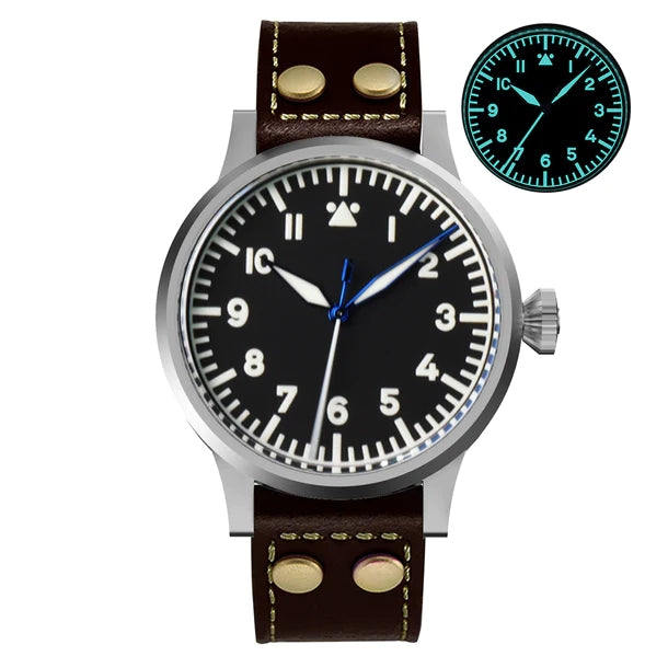 Hruodland 42mm Flieger Big Pilot Watch