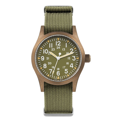 ★Limited Edition★Militado ML05 38mm VH31 Vintage Bronze Watch