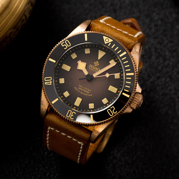 IXDAO Bronze 39mm Automatic Dive Watch