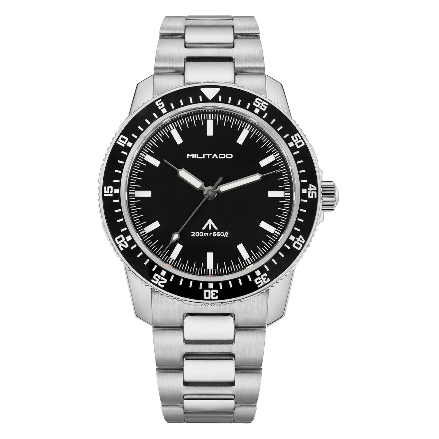 Militado 39.5mm Men Watch VH31 Sweeping Movt ML25