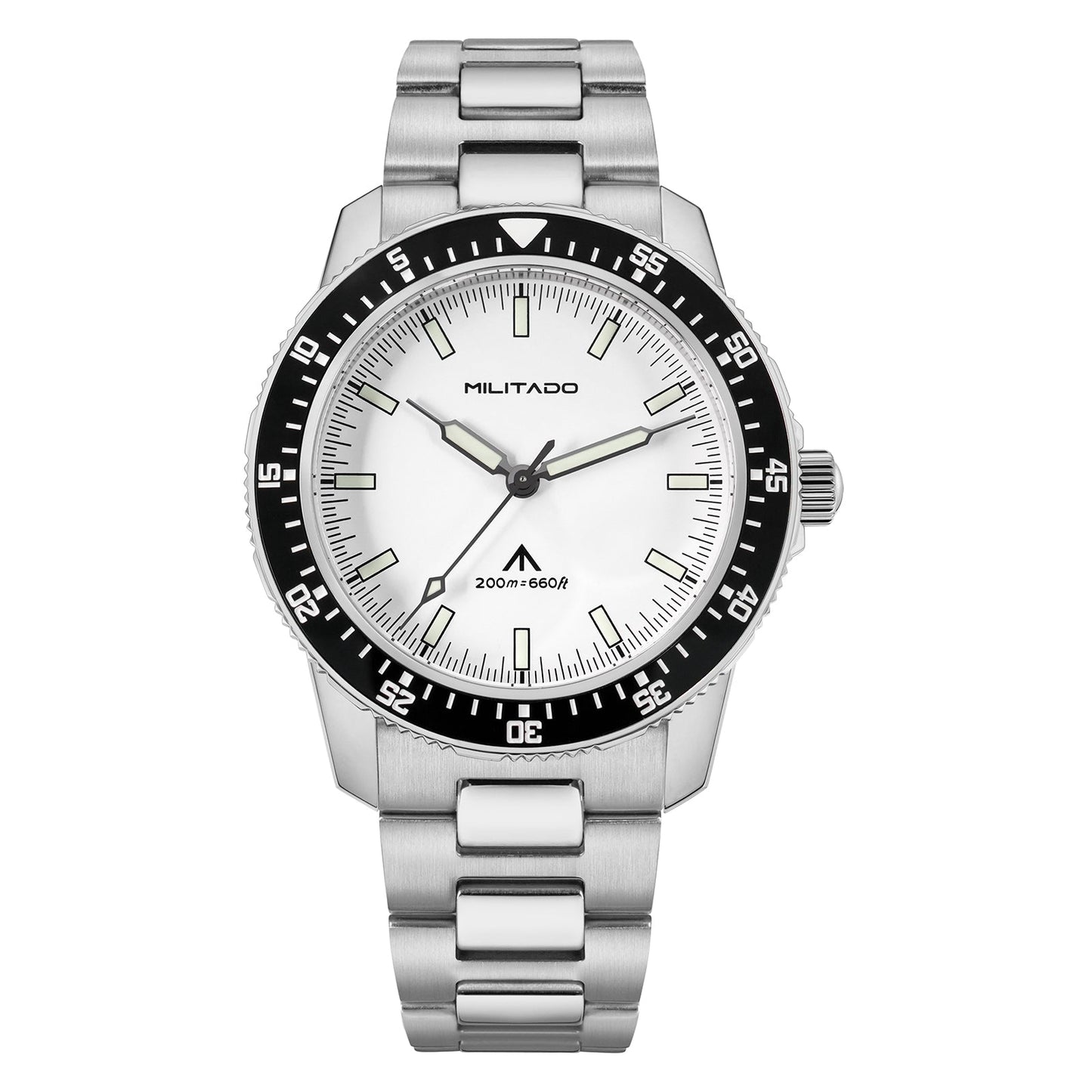 Militado 39.5mm Men Watch VH31 Sweeping Movt ML25