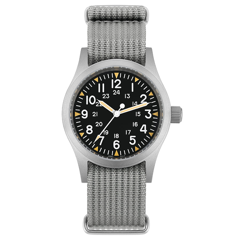 UK Warehouse ▪ Militado ML05 38mm Sapphire Crystal Pilot Field Watch