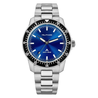 Militado 39.5mm Men Watch VH31 Sweeping Movt ML25