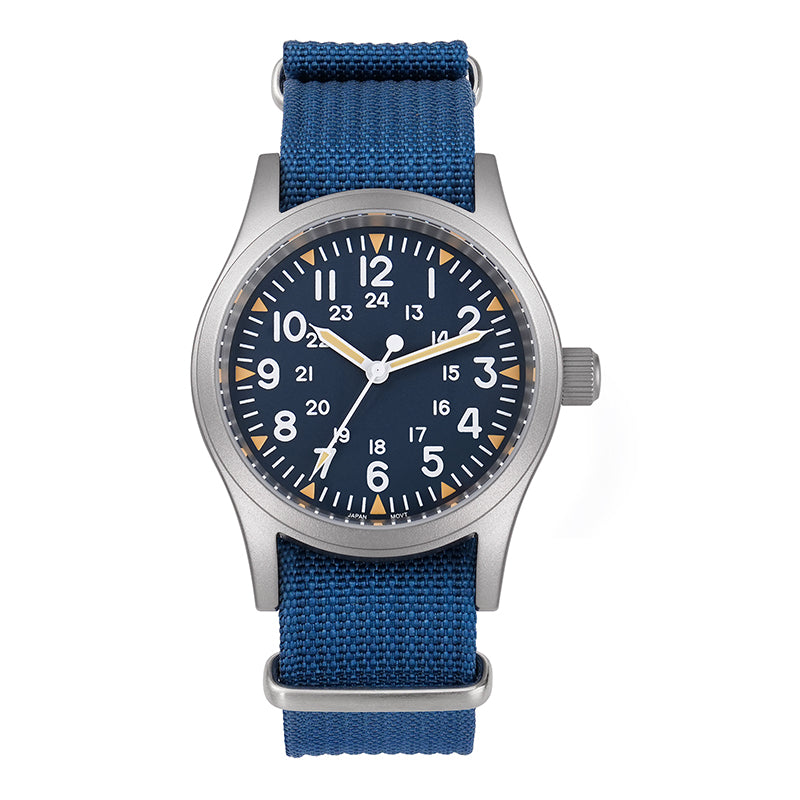 Militado ML05 38mm Sapphire Crystal Pilot Field Watch