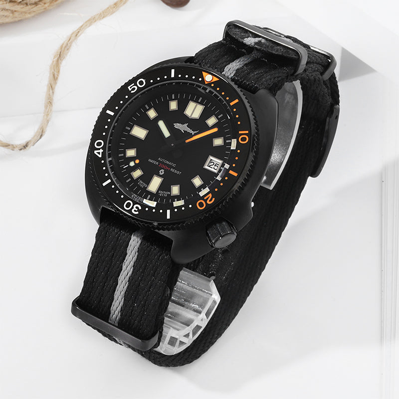 Heimdallr PVD 6105 Turtle Diver Watch