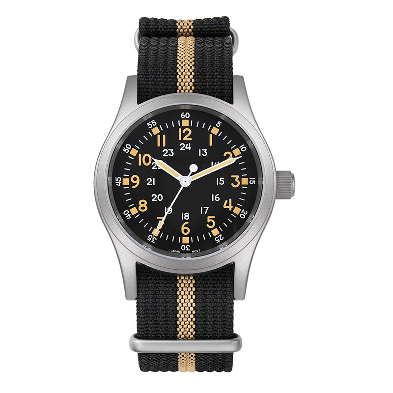 Militado ML05 38mm Sapphire Crystal Pilot Field Watch