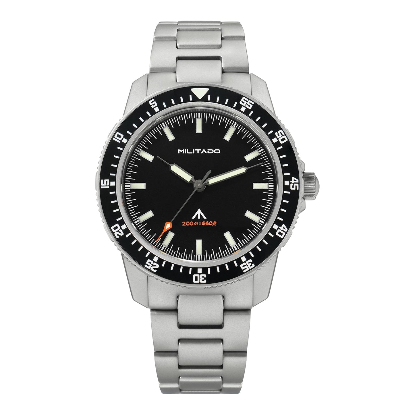 Militado 39.5mm Men Watch VH31 Sweeping Movt ML25