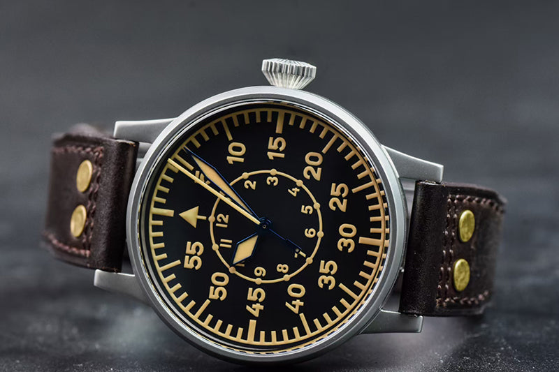 Hruodland 42mm Flieger Big Pilot Watch