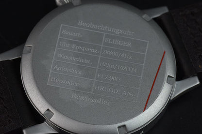 Hruodland 42mm Flieger Big Pilot Watch